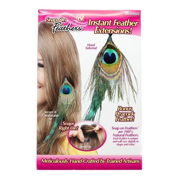 Snap On Feathers Hair Extensions Style As Seen On 5