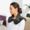 Sharper Image Heated Neck and Shoulder Wrap: Sharper Image Gray