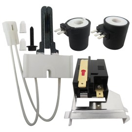 Qblahip Dryer Repair Kit Contains 279311 Igniter 279834 Gas Valve Coil 338906 Flame Sensor Kit Compatible for Maytag Gas Dryers MGDB850WQ0 MGDB950YW0 MGDC200XW1, Easy Installation