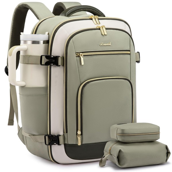 LOVEVOOK Carry On Travel Backpack For Women Flight Approved, 40L