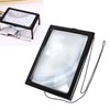 Reading Magnifying Glass 3X Foldable Hands Free Large Page Magnifier