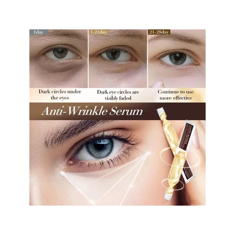 15 Ampolletas Retinol Niacinamida Concentrado Antiedad Todo Tipo De Piel