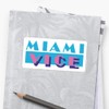 Big Lens store Miami Vice Stickers (3 Pcs/Pack)