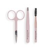 Revolution Beauty London, Brow Shaping Set, Eyebrow Grooming Kit, 3