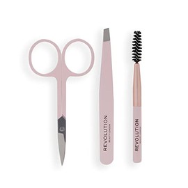Revolution Beauty London, Brow Shaping Set, Eyebrow Grooming Kit, 3 Piece Set