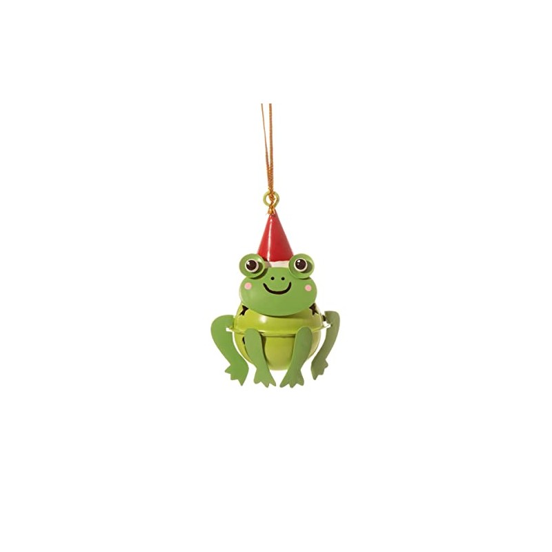 Sass & Belle Frog Hanging Bell Decoration
