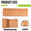 Tatuo 1 Pack 8 FT Wooden Garden Pathway Roll Out