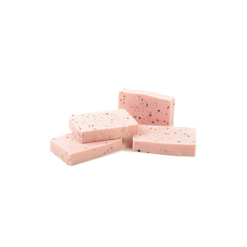KIT de 4 JABONES ARTESANALES de ROSAS