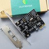 GLOTRENDS U3023 2-Port USB 3.0 PCIe Expansion Board, Compatible with