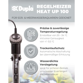 Dupla Heat Up 100 Watt Control Heater for Aquariums