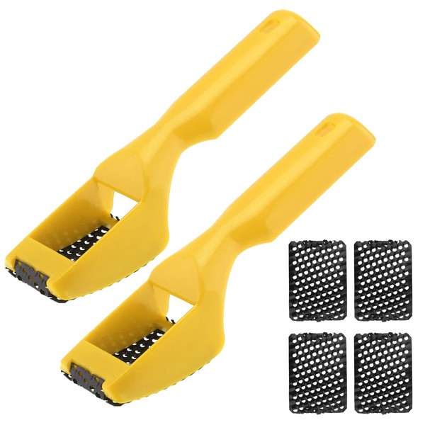 2pcs Surform Shaver Second Cut Tooth Mill File Hand Plane