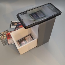 ScanBox für MtG | TCG Karten - kompatibel mit ManaBox und anderen Scanner-Apps; Schnelles Scannen und Preisauskunft von Magic und TCG Karten (Mit und ohne Kartenhülle)