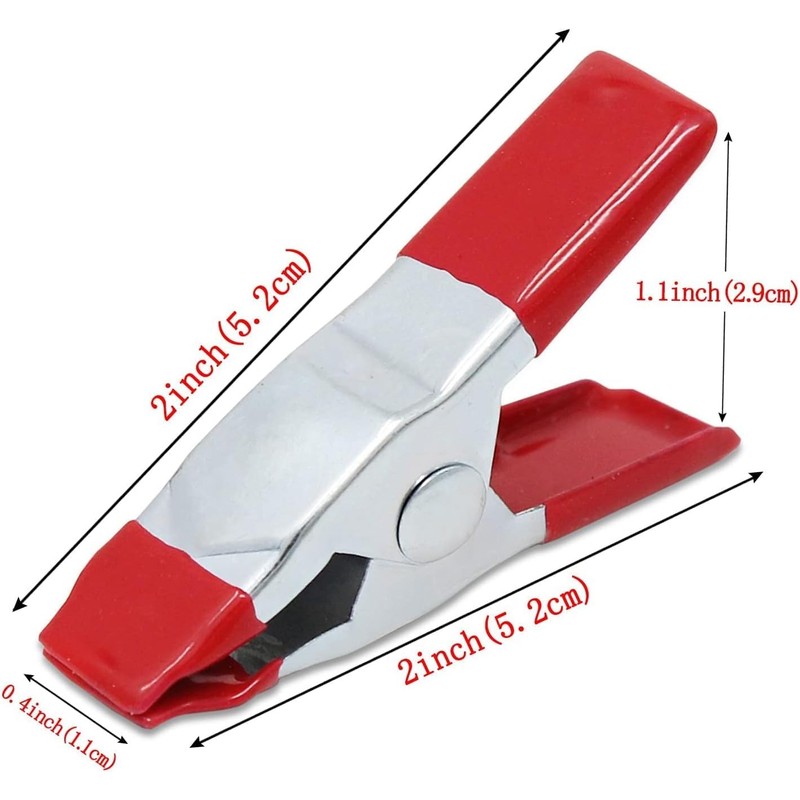OCW 2 inch Metal Clamps, Set of 6