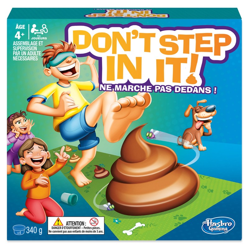 Hasbro Gaming - Don't Step In It - E2489 (French