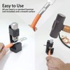 Hammer Crimping Tool 8 to 4/0 Gauge Iron Steel Electroplating