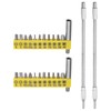 sourcing map Flexible Drill Bit Extension Kits, 2 Set(26pcs) Screwdriver