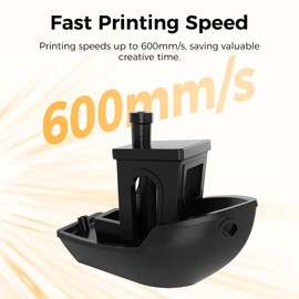 Creality PETG Filament 1.75mm, Hyper PETG Filament High Speed 30-600mm/s High Toughness Chemical Resistance 3D Printer Filament, 1KG Cardboard Spool(2.2lbs) Fit Most 3D Printers (Red)