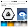 Catland Room Lamp, LED Touch Light, White, Ice Blue, 3