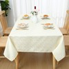 Spotjoy Tablecloth Washable Rectangular 130 x 130 cm Polyester Table