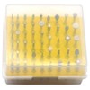 Oudtinx 50-Piece 1/8-Inch Shank Diamond Coated Rotary Burrs Set Fits