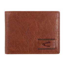 camel active Panama Herren Geldbörse Klein Querformat Leder Klein Cognac Braun