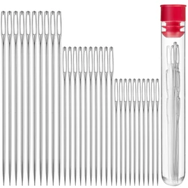 Mr. Pen- Large Eye Needles for Hand Sewing, 30 pcs, 1.8", 2.4", 3", Large Eye Sewing Needles, Embroidery Needles for Hand Sewing Needles Large Eye Hand Sewing Needle, Embroidery Needle