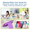 HZZADZXW Cell Phone Stand for Desk, Foldable and Adjustable Multi-Angle