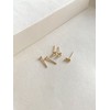 10k petite ball earrings, 4 types, basic 1.5mm auricle tragus