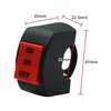 Bike Handle Switch ONONOFF Handlebar Switch 2PC 12V 7/8 22mm