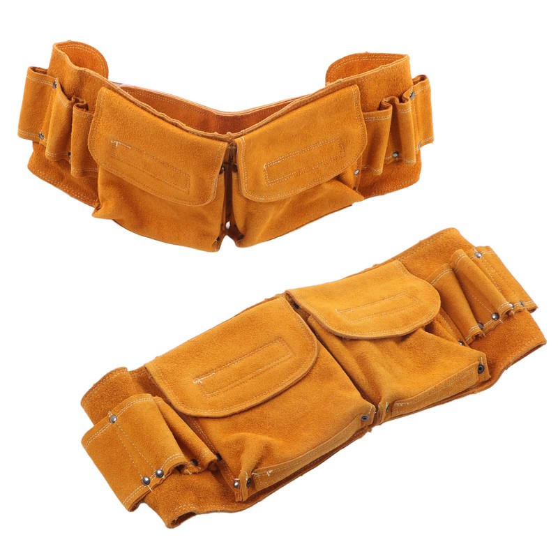 Repair Tool Cowhide Fanny Pack Electrician Waist Pack Hardware Parts
