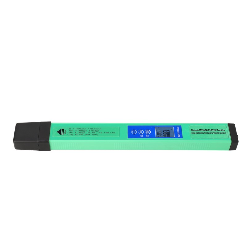 Bluetooth Water Tester EC TDS SALT S.G TEMP 5 in