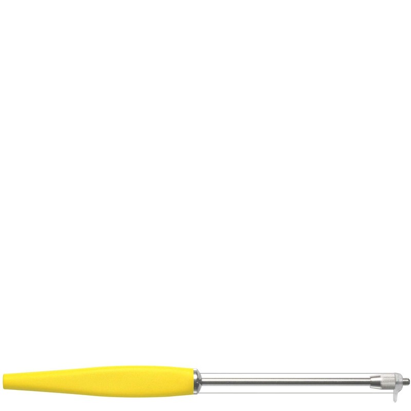 Osti 123 Original cheese slicer in stainless steel with yellow