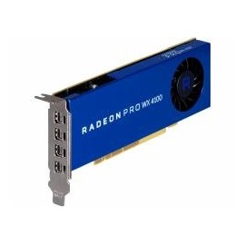 HP Z0B15AT AMD Radeon Pro WX 4100 - Graphics Card - Radeon Pro WX 4100-4 GB GDDR5 - PCIe 3.0 x16 Low Profile - 4 x Mini DisplayPort - Promo - for Wo