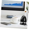 CAXUSD Portable Mini Speaker Led Light USB Powered Desktop for