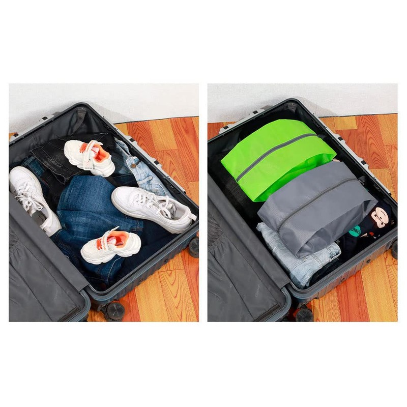 Bombinate Shoe Case, Waterproof, Dustproof, Ultra Lightweight, Translucent, Shoe Bag,