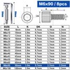 TXXATX M6 Screws Allen Socket Head Cap Screws M6x90 mm,