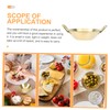 Ciieeo Stainless Steel Appetizer Dish Creative Condiment Plate for Sauces