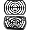 Hair Strainer for Shower Drain, Pack of 1, Black, Compatible