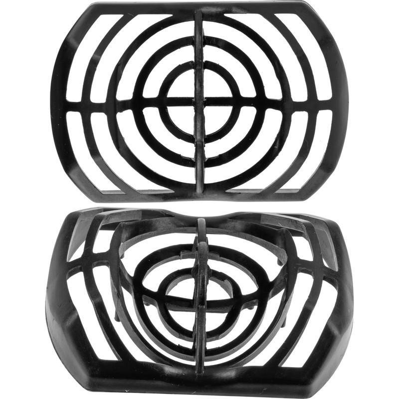 Hair Strainer for Shower Drain, Pack of 1, Black, Compatible