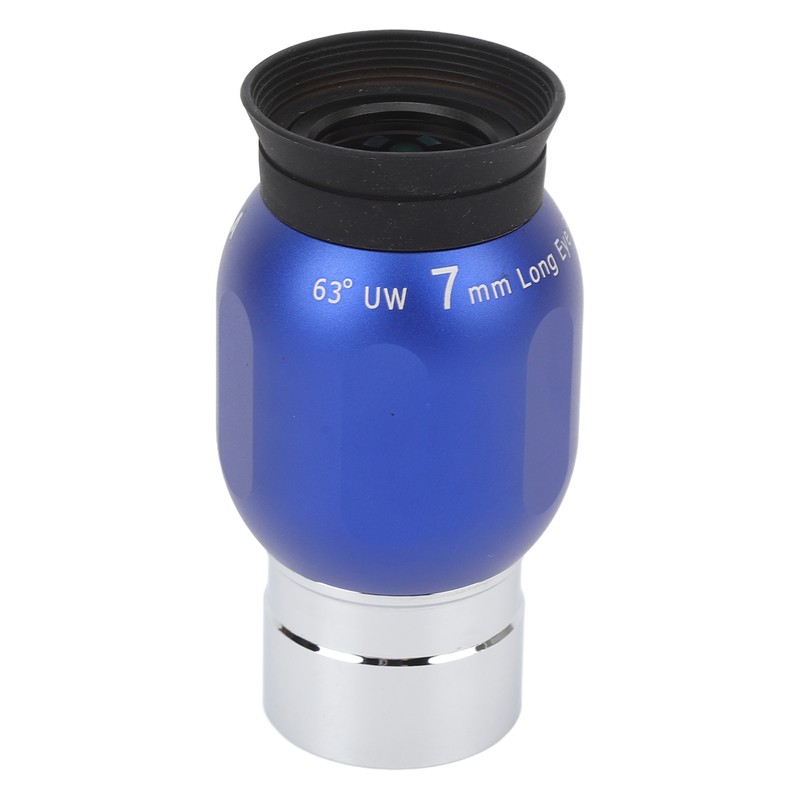 Telescope Eyepiece 63 Degree Wide Angle 7mm 1.25in Interface Anti