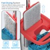 Tethys Flat Floor Mop and Bucket Set for Professional Home