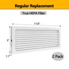 2 Pack 990051000 True HEPA Air Purifier Replacement Filter Compatible