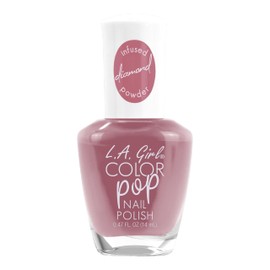 L.A. Girl Color Pop Nail Polish with Diamond Powder, Miss Marvelous GNL892