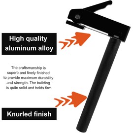 2Pack Bench Dog Clamps, Aluminum Alloy Bench Dog Hold Down Clamp 3 Levels Adjustable Workbench Quick Clamps Fit Tall Work-Piece Quick Fix & Release(20mm Hole)