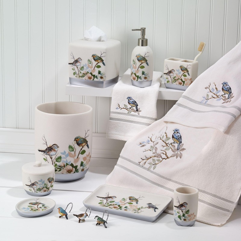 Avanti Linens - Tissue Box Cover, Nature Inspired Home Decor
