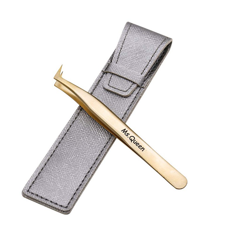 Ms.Queen Eyelash Extension Tweezers Set-Precision Tweezers for 2D-6D Volume&Individual False