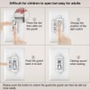 Child Proof Light Switch Cover Guard 5Pack - Unbreakable Toggle
