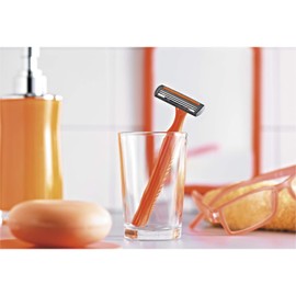 BIC 3 Sensitive, Men's Triple-Blade Sensitive Razors, Fixed Head for a Soft Shave, Pack of 12 Disposable Razors