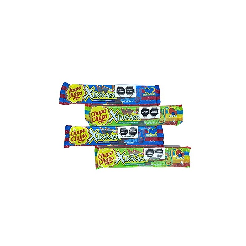 XTREMES MIx. Caramelo Acidulado. Caja 18 Piezas de 57g.