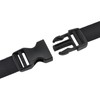 ZOENHOU 50 Set 1 Inch Black Plastic Strap Buckles, 50